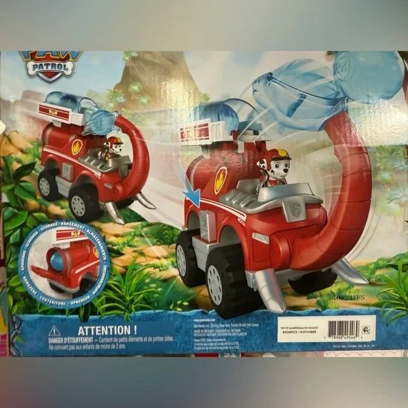 Paw Patrol Marshall's Load 'N Launch Fire Truck - Red and Blue - Picture 2 of 2